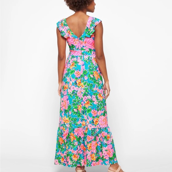 🎉HOST PICK🎉 NWT Lilly Pulitzer Vyra Maxi Dress - Picture 2 of 7